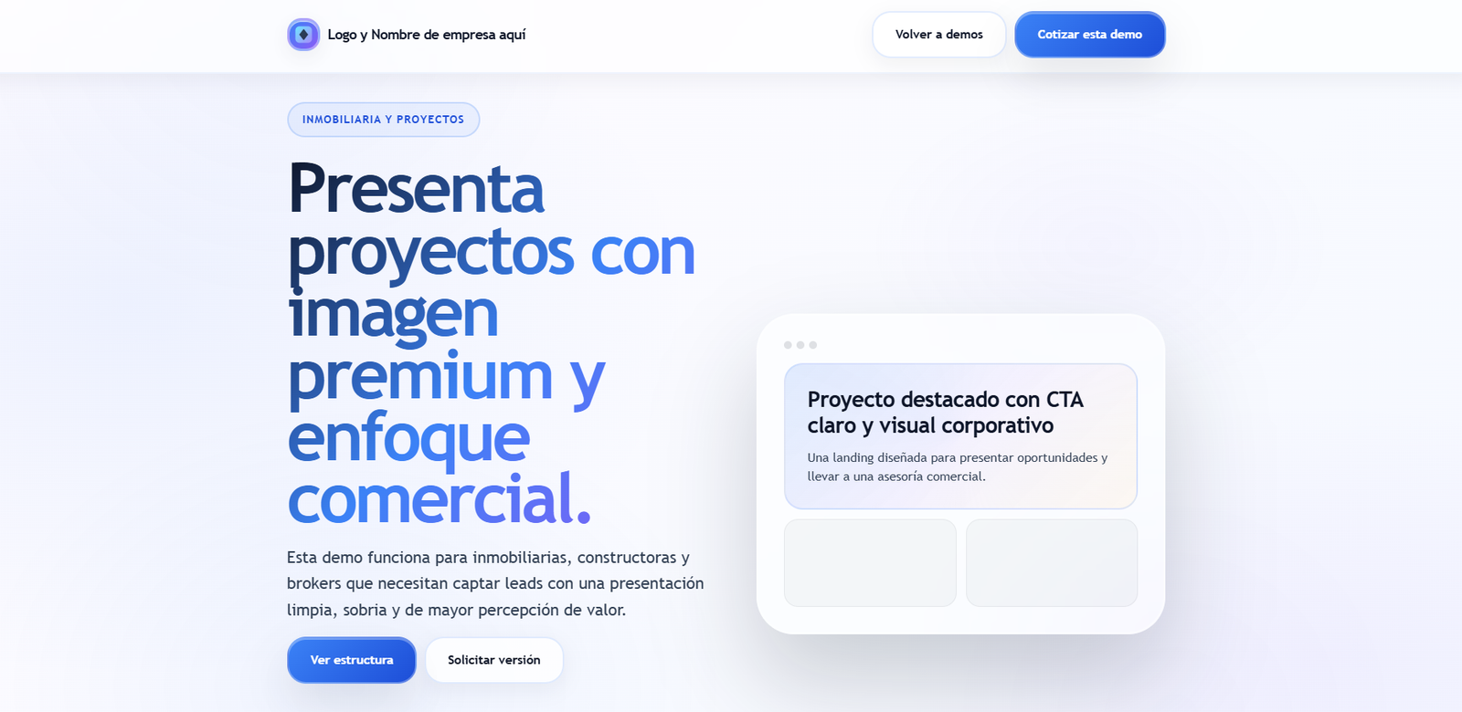 Preview de proyecto inmobiliario